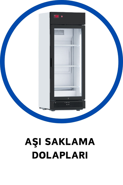 aşı saklama dolapları