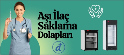 aşı saklama dolapları