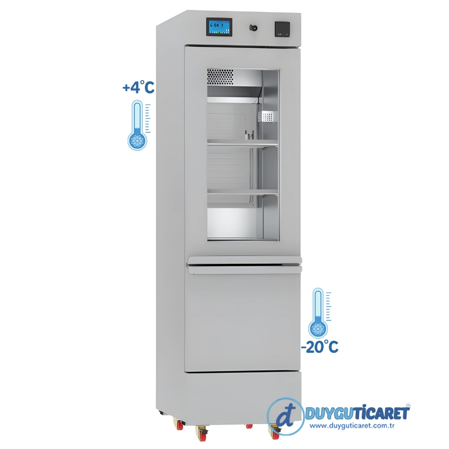 DT M-300 Combi Donduruculu  Aşı Dolabı (+4 / -20)