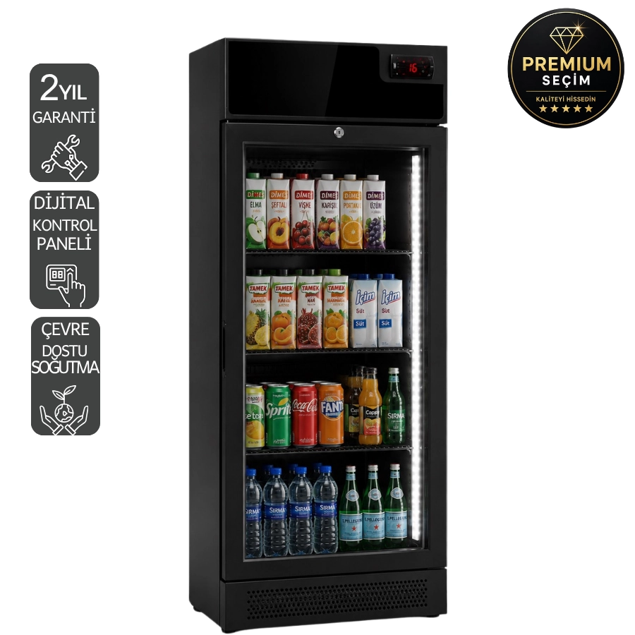 DT-250 Black Serisi Soğutucu