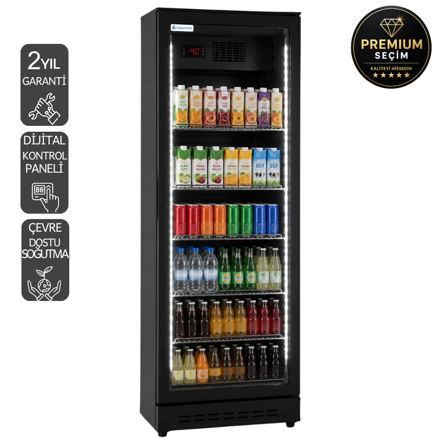 DT-375 Black Plus Serisi Soğutucu