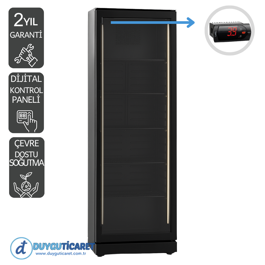 DT-375 Black Plus Serisi Soğutucu