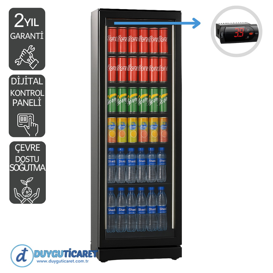 DT-375 Black Plus Serisi Soğutucu