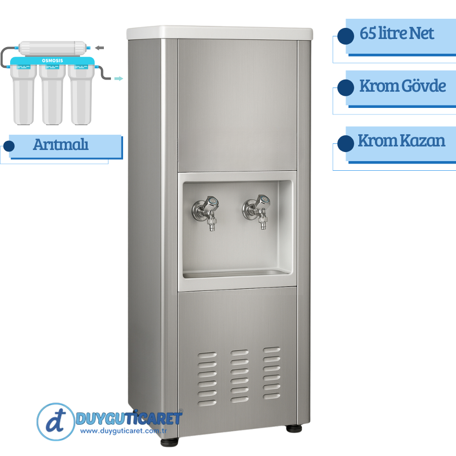 DT 80 K-A Paslanmaz Arıtmalı Su Sebili