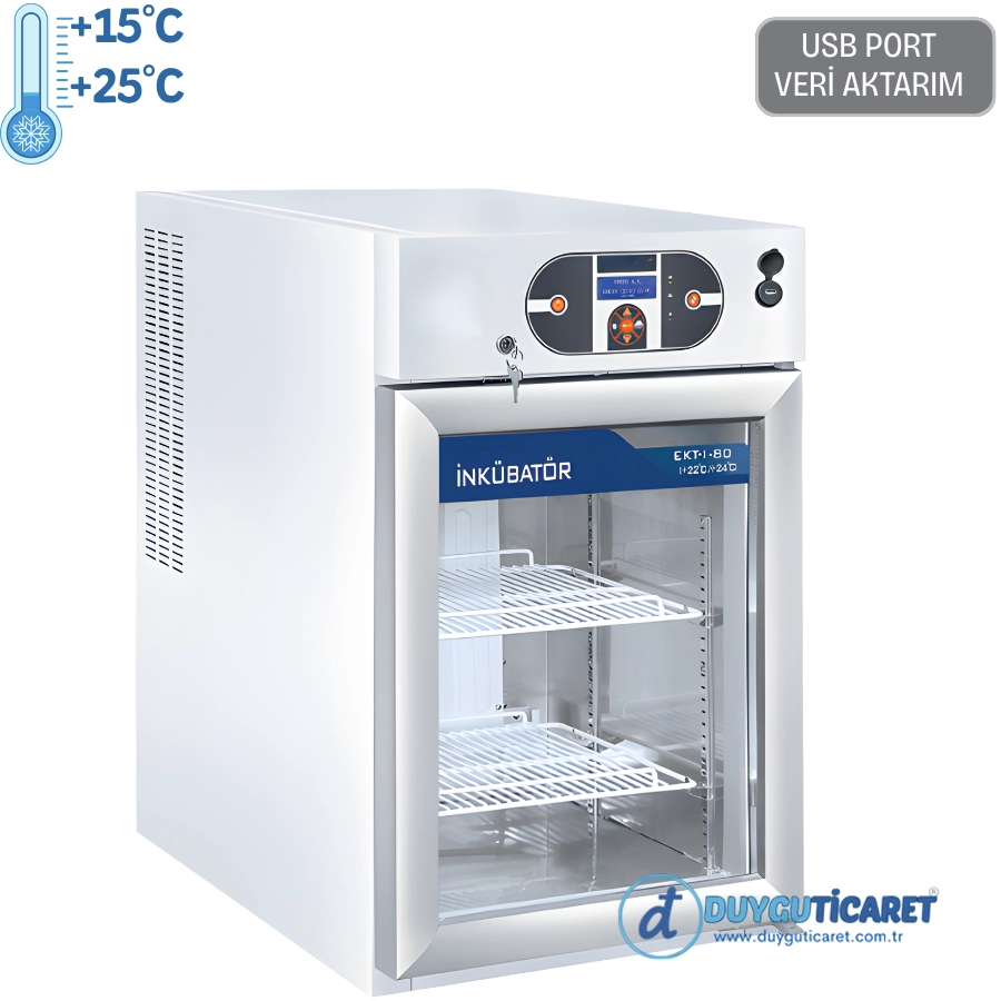 DT EKT-80 İnkübatör (+15/+25)