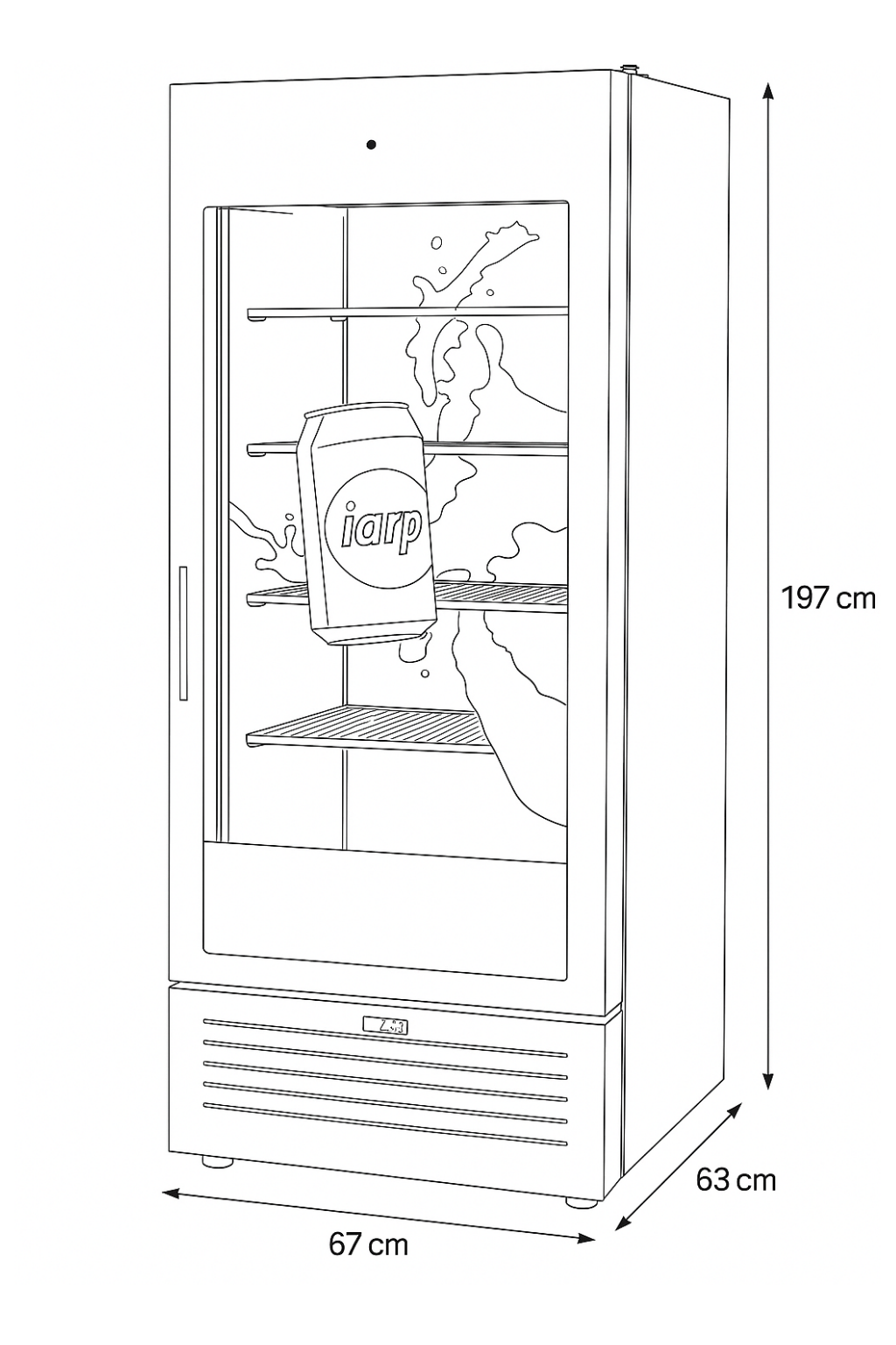 İARP EFFE 42 SMARTSCREEN SOĞUTUCU